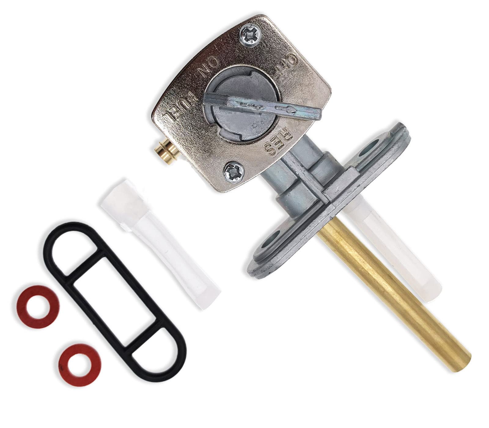 Kondolen Fuel Gas Petcock Valve Switch Pump Replacement for Yamaha Raptor 660 YFM660R 2001-2005 5LP-24500-01-00
